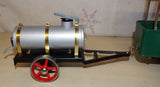 Used Wilesco Silver & Black Vintage Watercart Trailer Model A385