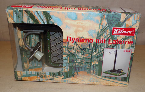 Wilesco M66/2 Dynamo With Street Lamp Steam Engine Accessory As New