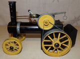1980's Yellow & Black Mamod Live Steam Traction Engine Kit Built
