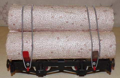 Mamod O Gauge Live Steam Railway Timber Log Wagon