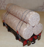Mamod O Gauge Live Steam Railway Timber Log Wagon