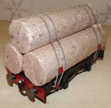 Mamod O Gauge Live Steam Railway Timber Log Wagon