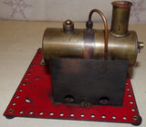 Circa 1948 Flatbase Mamod SE1 Live Steam Engine & Wick Burner