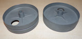 Mamod SR1a Pair Of Rear Rolls Unpainted Used Spare Parts
