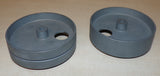 Mamod SR1a Pair Of Rear Rolls Unpainted Used Spare Parts