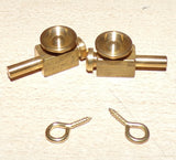 Aftermarket Pair Of Small Dummy Brass  Lamps by CJW Steam