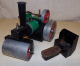 Mamod SR1a Live Steam Engine Road Roller Complete & Steaming