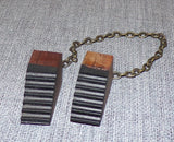 Set Of Two Wheel Chocks Ideal For Mamod Mobile Steam Models