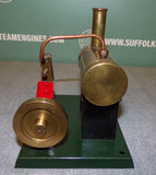 Latimer Plane L4 Live Steam Engine With Spirit Burner