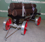 Mamod LW1 Log Wagon Timber Trailer Good Used Steam Engine Accessory