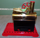Mamod Minor 2 Overtype Live Steam Stationary Engine Model