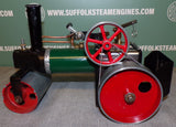 Mamod SR1a Long Boiler Live Steam Engine Road Roller Unusual