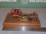 Little Freelance Horizontal Steam Engine Mainly Brass Construction Ideal Refubishment