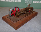Little Freelance Horizontal Steam Engine Mainly Brass Construction Ideal Refubishment