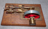 Little Freelance Horizontal Steam Engine Mainly Brass Construction Ideal Refubishment