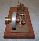 Little Freelance Horizontal Steam Engine Mainly Brass Construction Ideal Refubishment