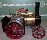 "Shortie"    Modified Mamod TE1a Live Steam Traction Engine