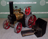 "Shortie"    Modified Mamod TE1a Live Steam Traction Engine